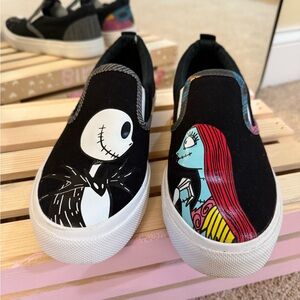 Disney Tim Burton’s The Night Before Christmas slip on sneakers